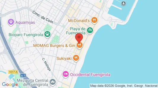 Apartments for rent i Fuengirola - kort over placeringen