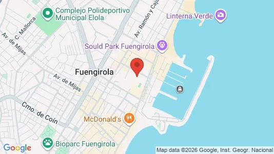 Apartments for rent i Fuengirola - kort over placeringen