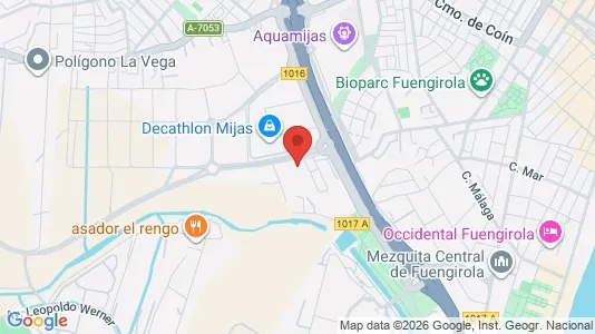 Apartments for rent i Mijas - kort over placeringen