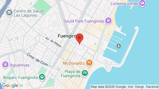 Apartments for rent i Fuengirola - kort over placeringen