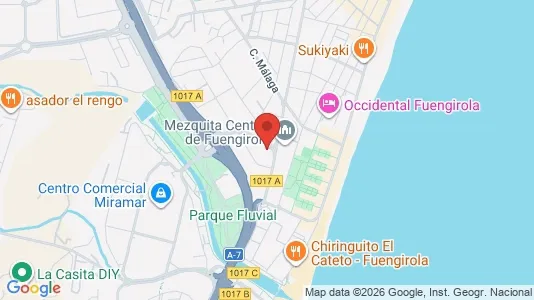 Apartments for rent i Fuengirola - kort over placeringen