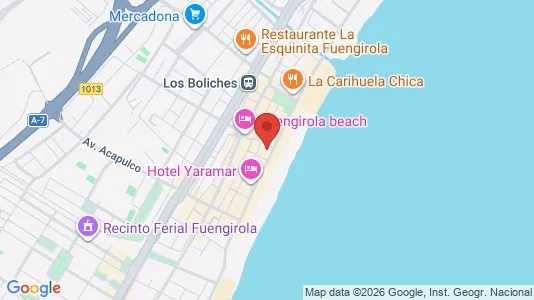 Apartments for rent i Fuengirola - kort over placeringen