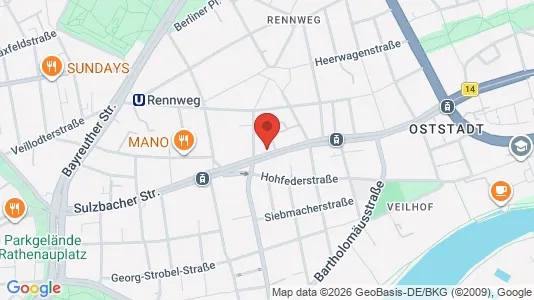 Apartments for rent in Nuremberg - Photo from Google Street View