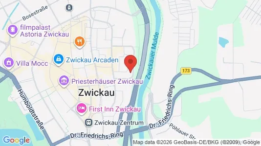 Apartments for rent in Zwickau - Photo from Google Street View