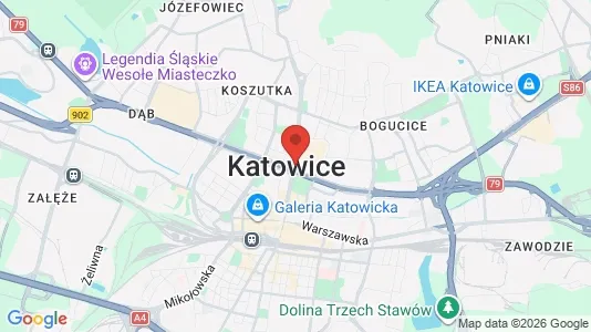 Apartments for rent in Katowice - Photo from Google Street View