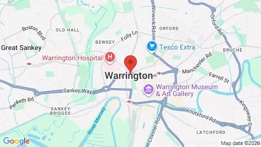 Apartments for rent in Warrington - Cheshire - Photo from Google Street View