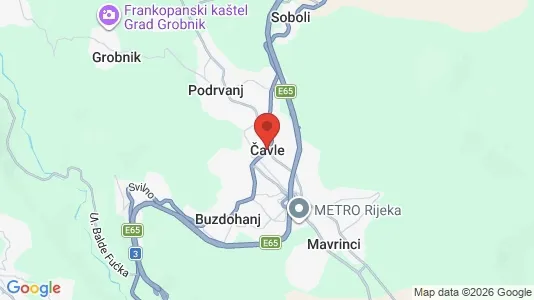Apartments for rent in Čavle - Photo from Google Street View