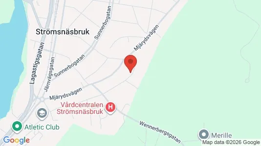 Apartments for rent i Markaryd - kort over placeringen