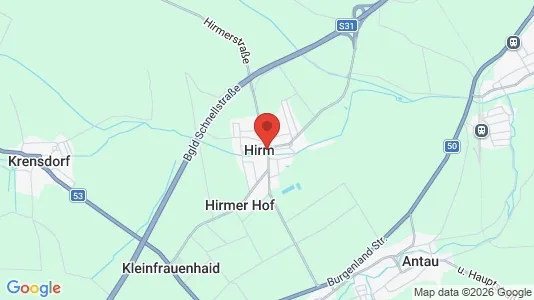 Apartments for rent i Hirm - kort over placeringen