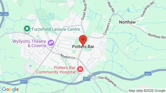 Apartments for rent in Potters Bar - Hertfordshire - Photo from Google Street View