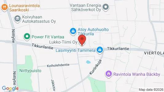 Apartments for rent i Vantaa - kort over placeringen