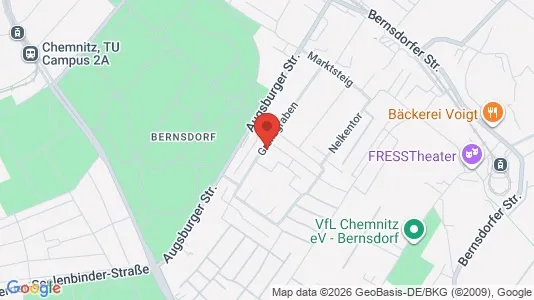 Apartments for rent in Chemnitz - Photo from Google Street View