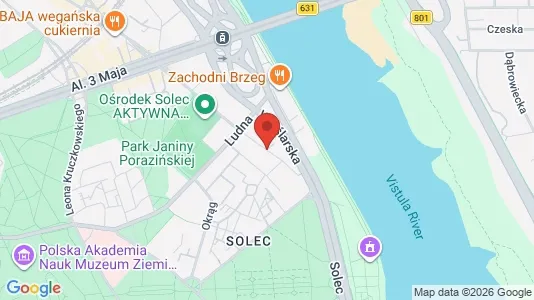 Apartments for rent i Warszawa Śródmieście - kort over placeringen