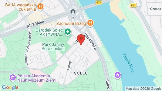 Apartments for rent i Warszawa Śródmieście - kort over placeringen
