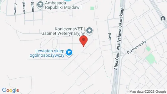 Apartments for rent i Warszawa Mokotów - kort over placeringen