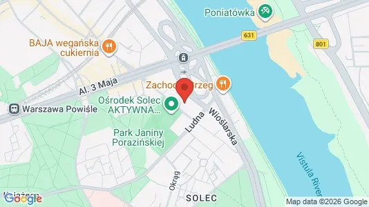 Apartments for rent i Warszawa Śródmieście - kort over placeringen