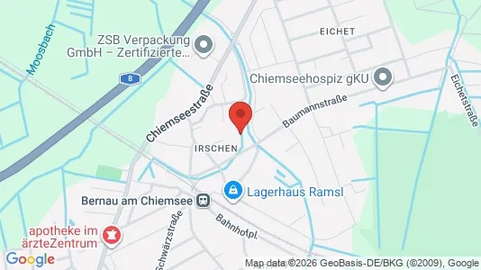Apartments for rent i Rosenheim - kort over placeringen