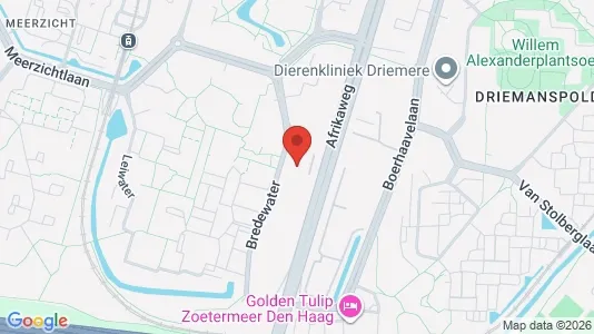 Apartments for rent i Zoetermeer - kort over placeringen