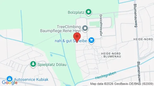 Apartments for rent i Halle (Saale) - kort over placeringen