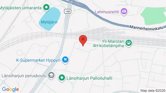Apartments for rent i Lahti - kort over placeringen