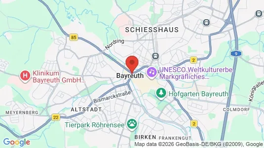 Apartments for rent in Bayreuth - Photo from Google Street View