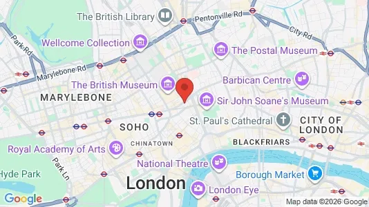 Apartments for rent in London WC1A - Photo from Google Street View