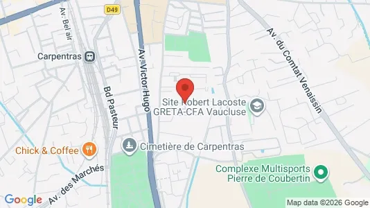 Apartments for rent in Carpentras - Photo from Google Street View
