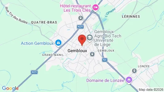 Apartments for rent in Gembloux - Photo from Google Street View