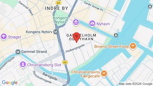 Apartments for rent i Copenhagen K - kort over placeringen