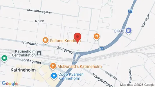 Apartments for rent i Katrineholm - kort over placeringen