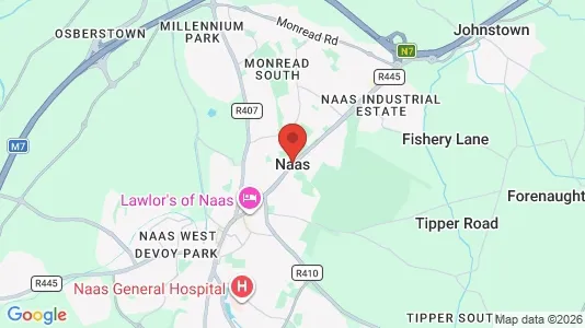 Apartments for rent in Naas - Photo from Google Street View