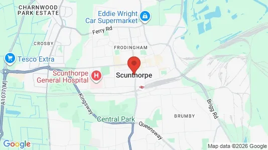 Apartments for rent in Scunthorpe - South Humberside - Photo from Google Street View