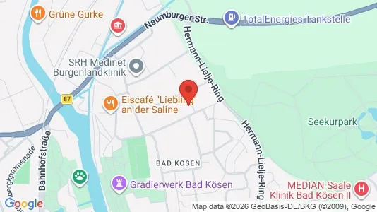 Apartments for rent i Burgenlandkreis - kort over placeringen