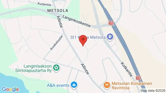 Apartments for rent i Kotka - kort over placeringen