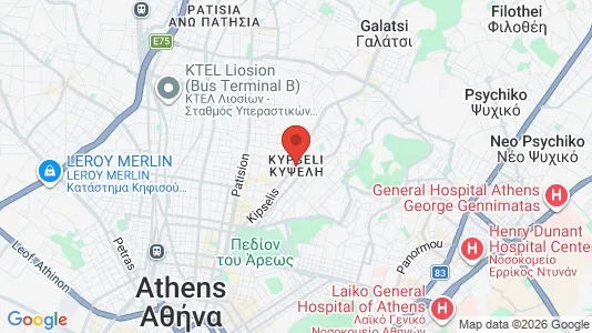 Apartments for rent in Athens Kypseli - Photo from Google Street View
