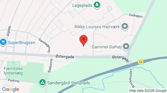 Apartments for rent in Fjerritslev - Photo from Google Street View