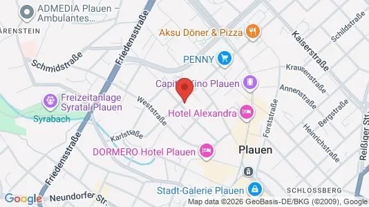 Apartments for rent in Vogtlandkreis - Photo from Google Street View