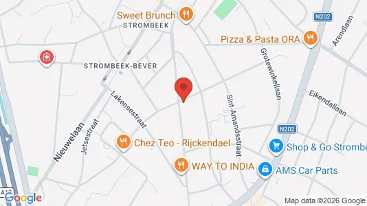Apartments for rent i Grimbergen - kort over placeringen
