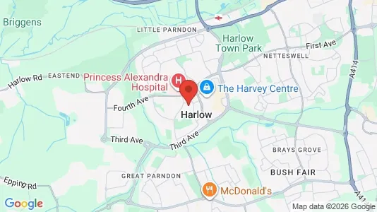 Apartments for rent in Harlow - Essex - Photo from Google Street View