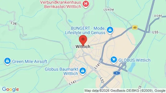Apartments for rent in Bernkastel-Wittlich - Photo from Google Street View