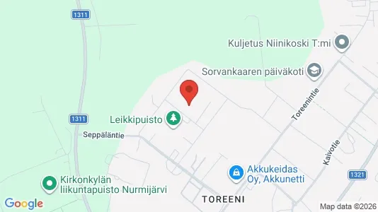 Apartments for rent i Nurmijärvi - kort over placeringen