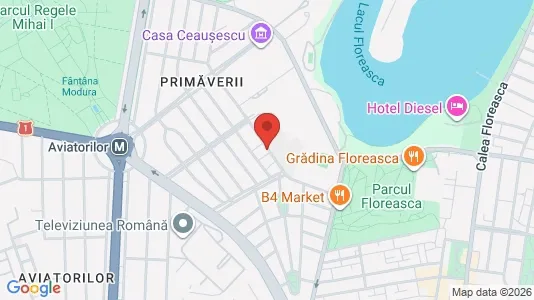 Apartments for rent i Bucharest - Sectorul 1 - kort over placeringen