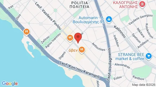 Apartments for rent in Glyfada - Photo from Google Street View