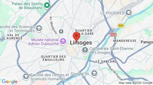 Houses for rent in Limoges - Photo from Google Street View