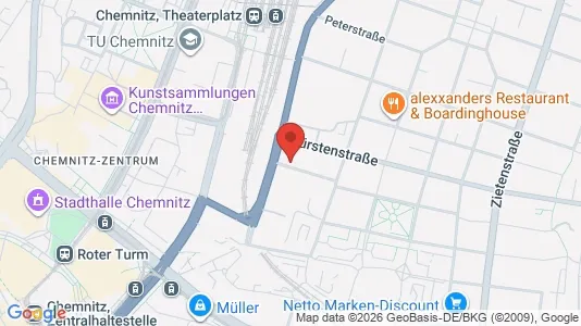 Apartments for rent in Chemnitz - Photo from Google Street View