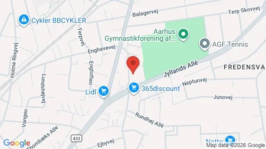 Apartments for rent i Viby J - kort over placeringen