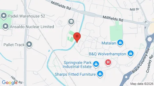Apartments for rent i Bilston - West Midlands - kort over placeringen
