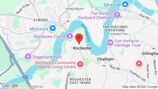 Apartments for rent in Rochester - Kent - Photo from Google Street View