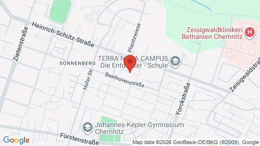Apartments for rent in Chemnitz - Photo from Google Street View