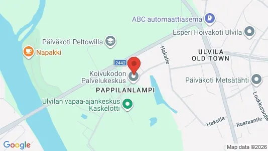 Apartments for rent i Ulvila - kort over placeringen